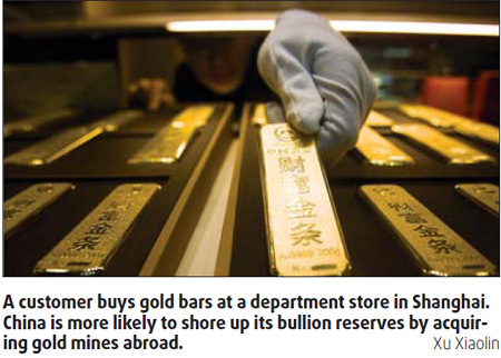 China unlikely to buy gold from IMF