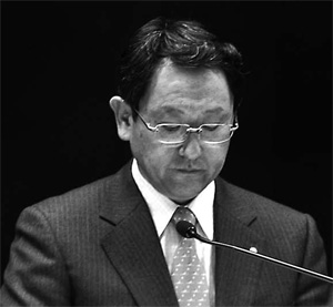 Reticent boss representative of Japan Inc