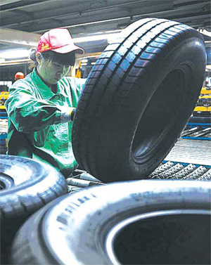 Tire makers take it on the chin