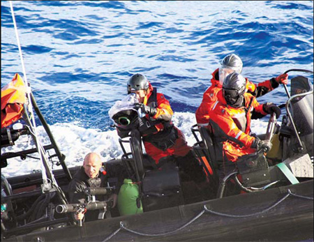 Anti-whaling activists manage to keep Japanese whalers at bay; campaign ends