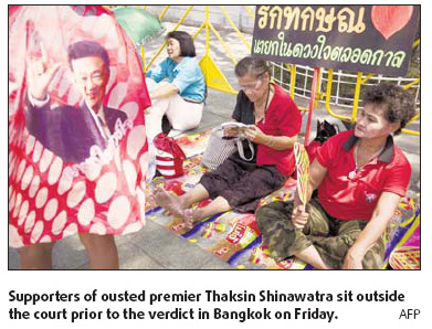 Thai court seizes $1.4b of Thaksin assets