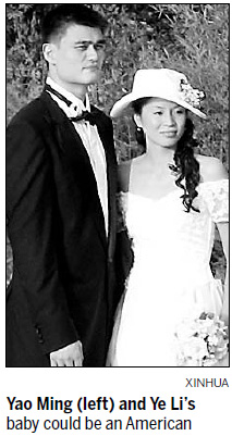 'Yankee baby' Yao has fans in a stir