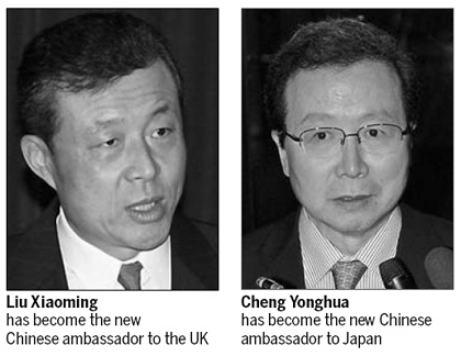 Ambassadors to Japan, UK take up new roles