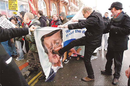 UK's ruling party gets poll boost