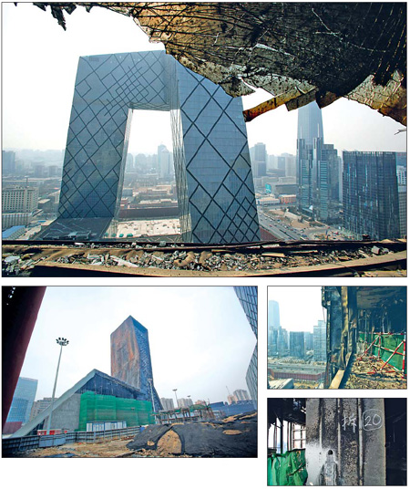 CCTV tower photos show damage beyond repair: Magazine