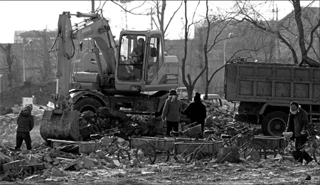 As homes fall, desperation rises