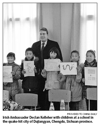 Ireland's ambassador a man of the people