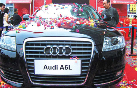 Audi again aiming high