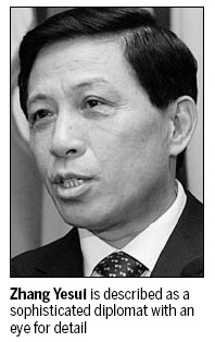 Beijing's top envoy to Washington takes charge