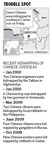 Abducted workers 'safe, in good health'