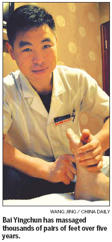 A hands-on job rubs right for massage guru