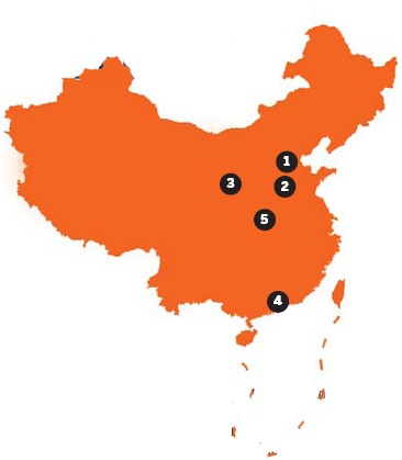 Around China