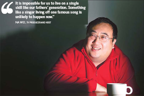 Life on the go keeps TV host Na Wei moving forward