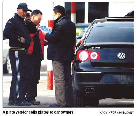 Police will probe car plate scalping