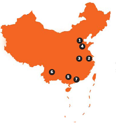 Around China