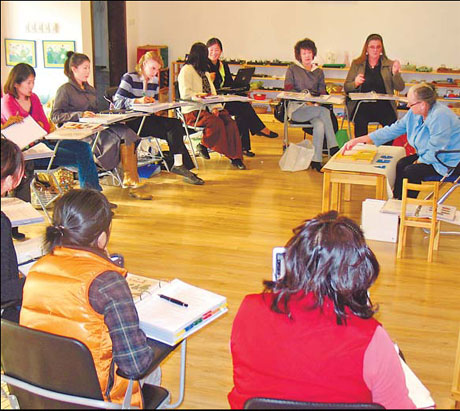 Montessori teaching method gives children freedom to learn