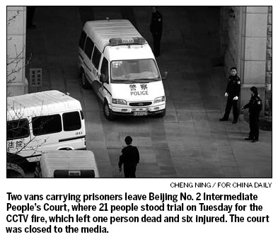 Accused pleads guilty over fatal CCTV inferno