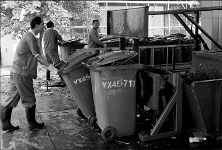 Organic waste plant begins trial run