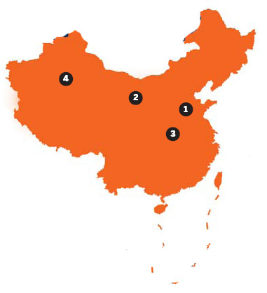 Around China
