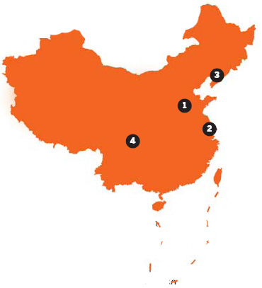 Around China