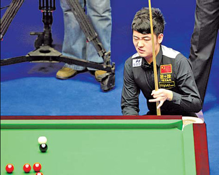 Giant-killer Tian has confidence in future