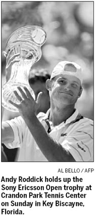 Roddick ends Berdych's run to capture Open title