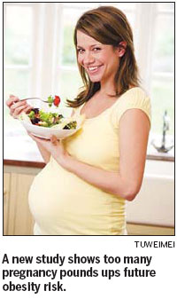 Excessive weight gain in pregnancy can haunt you later
