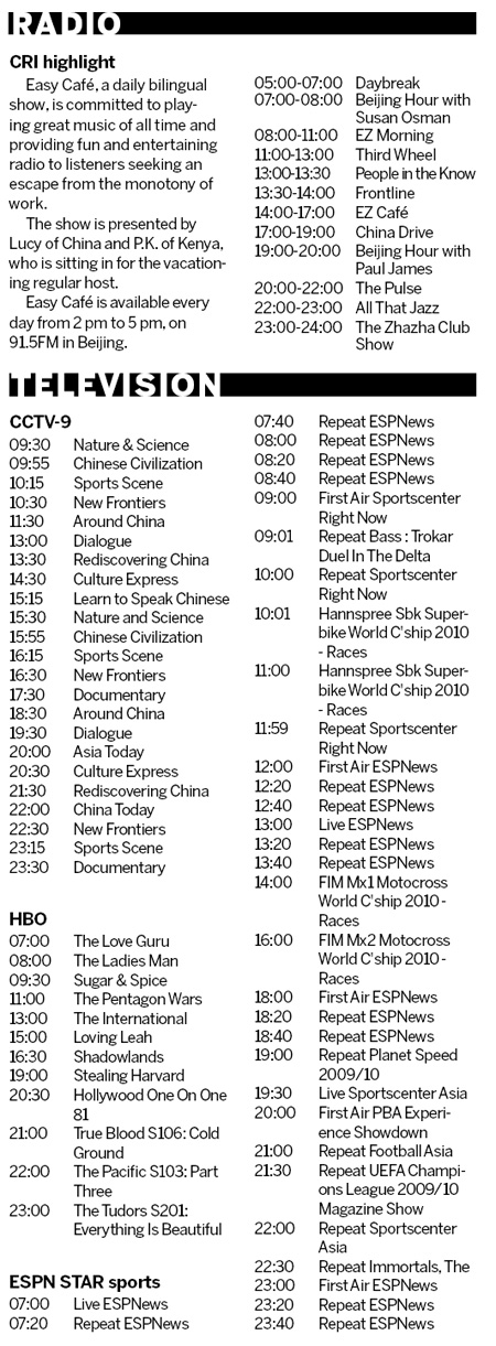 What's on