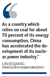 China powers up nuke generators
