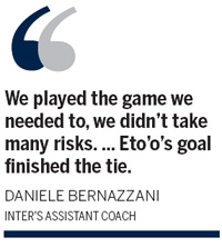 For Inter, a fifth Italian Cup final in six years