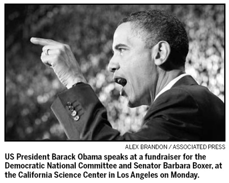 Obama predicts stifffight for Dems in poll