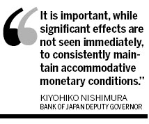 Recession receding, says BOJ