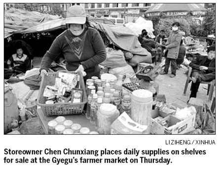 Retail shops reopen to meet needs