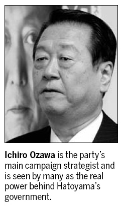 Japanese panel for charging Ozawa in scam