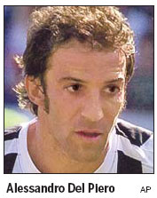 Del Piero still believes in fourth spot