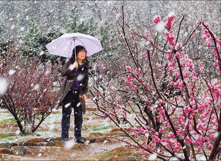 Brrr... coldest April in 50 years