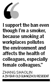 Smoking at indoor workplaces to be banned