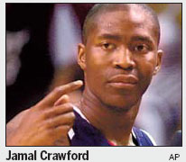 Crawford top sixth man