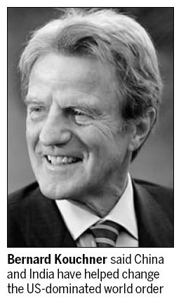 Kouchner questions dollar dominance