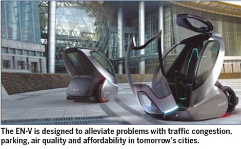 Vision of future mobility on show in Shanghai