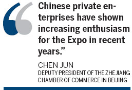 Zhejiang businesses ride on Expo for success