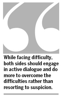 Defense ties make headway