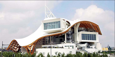 Museum building steals the show