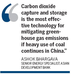 ADB promotes CO2 capture