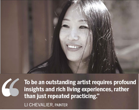 Beijing-born painter back to conquer China