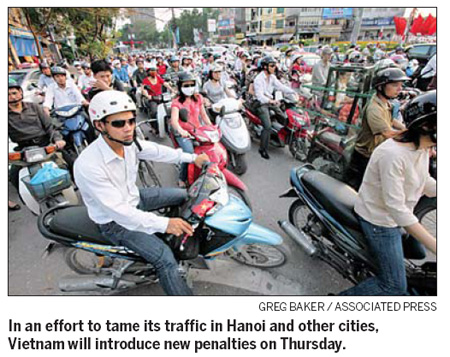 Vietnam launches war on deadly traffic