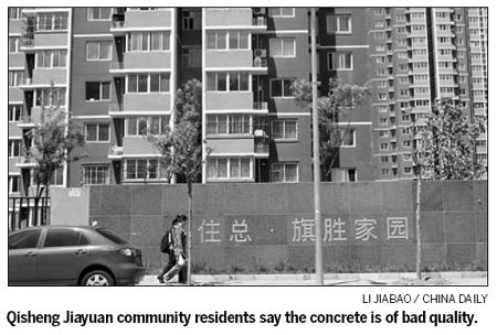 Residents shaken by low-cost homes