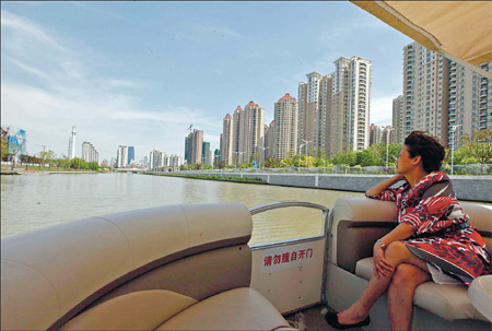 Sailing through the city a breeze