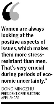 Businesswomen show mettle in man's world