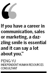 How that winning smile can be the key to success